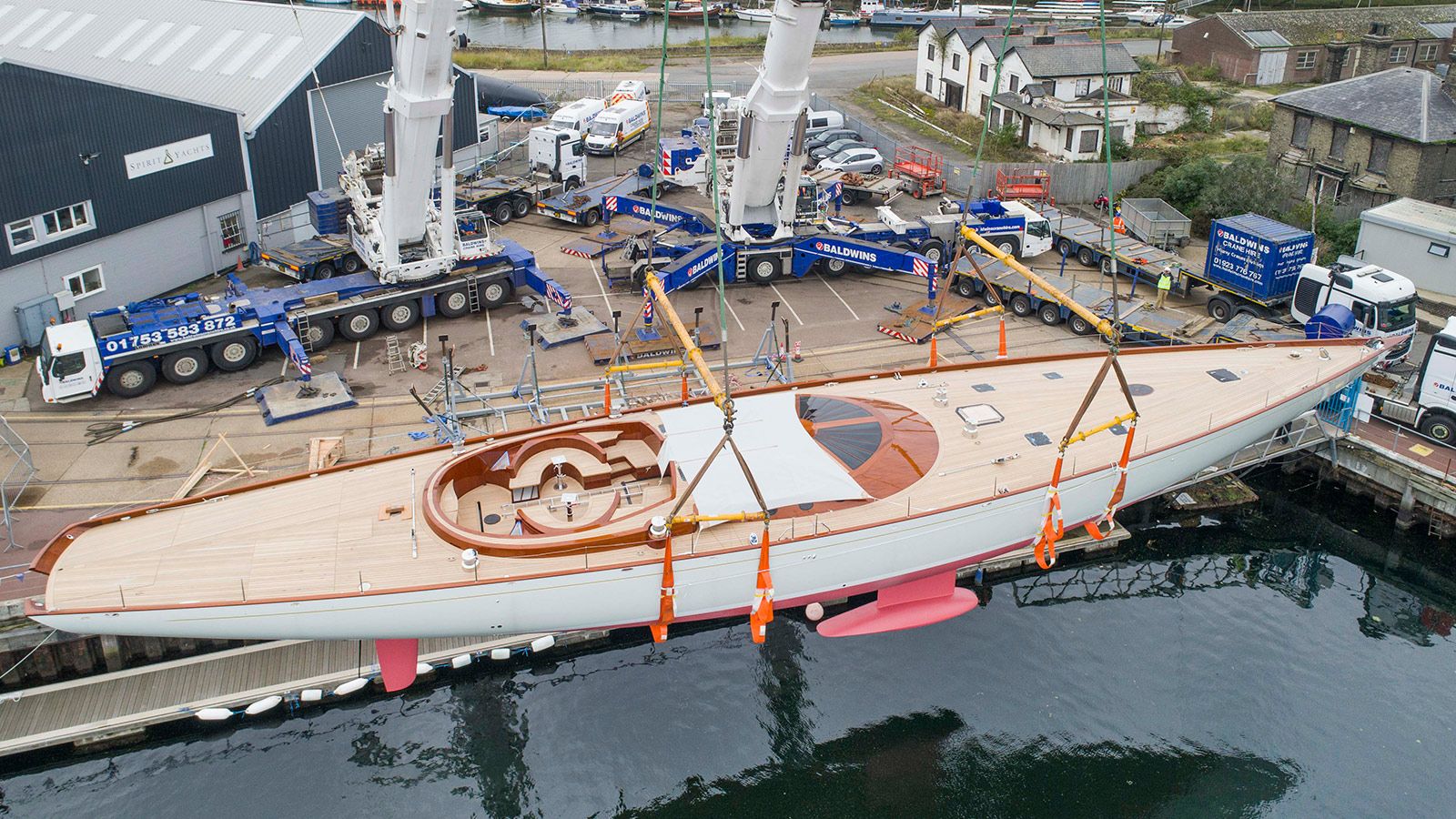 Spirit 111 Sailing Yacht Geist Leaves Spirit Yard
